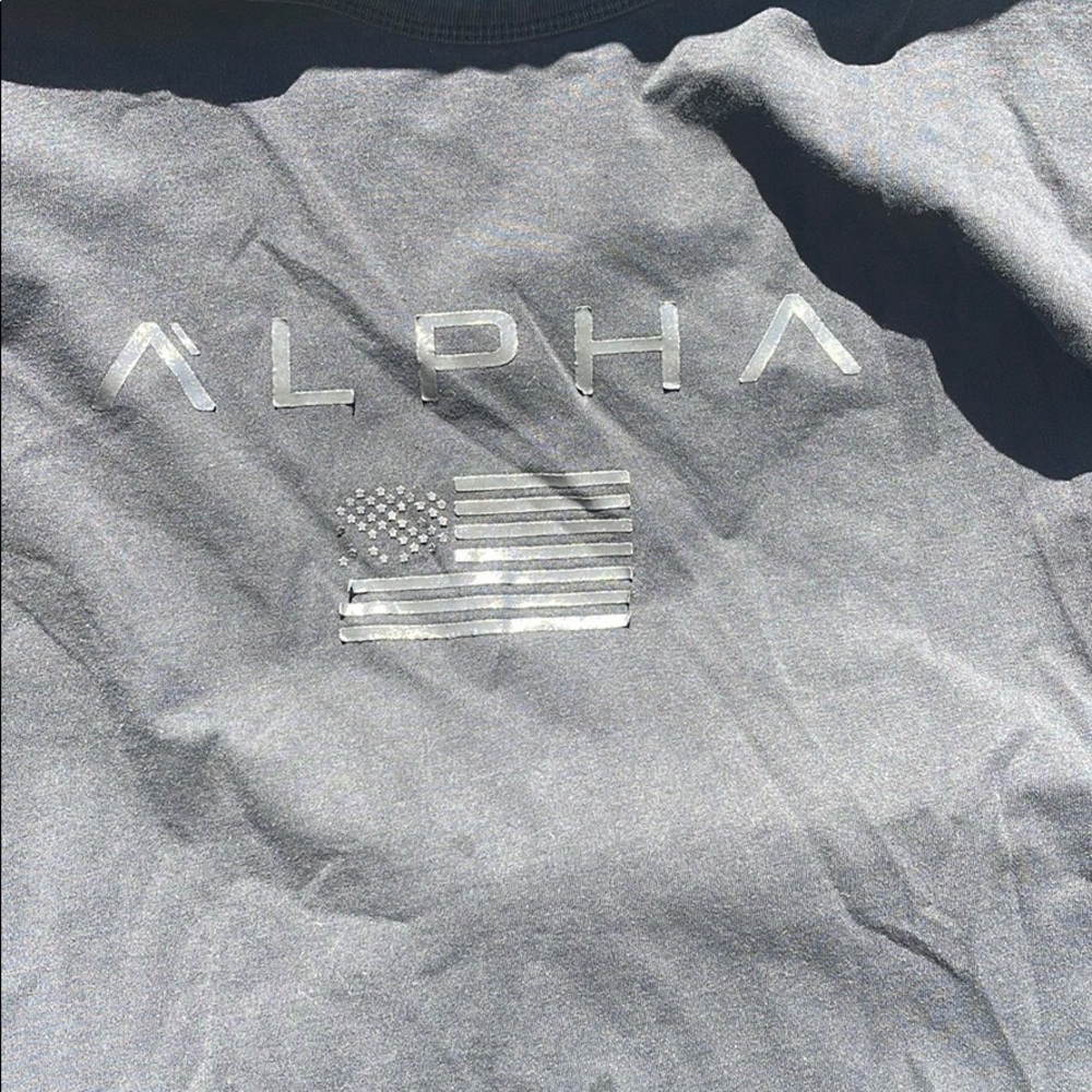Alpha Athletic Men's Gym Shirt